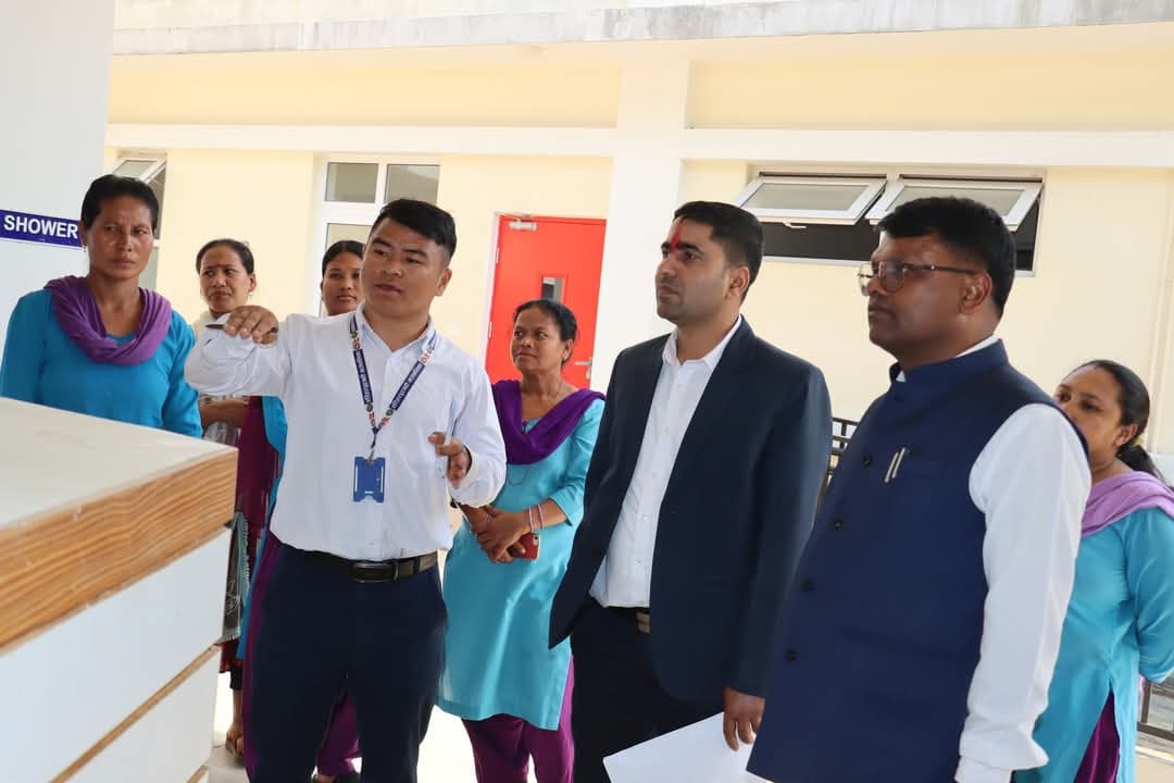 महेन्द्रझ्याडी स्वास्थ्य चौकीमा अनुगमन