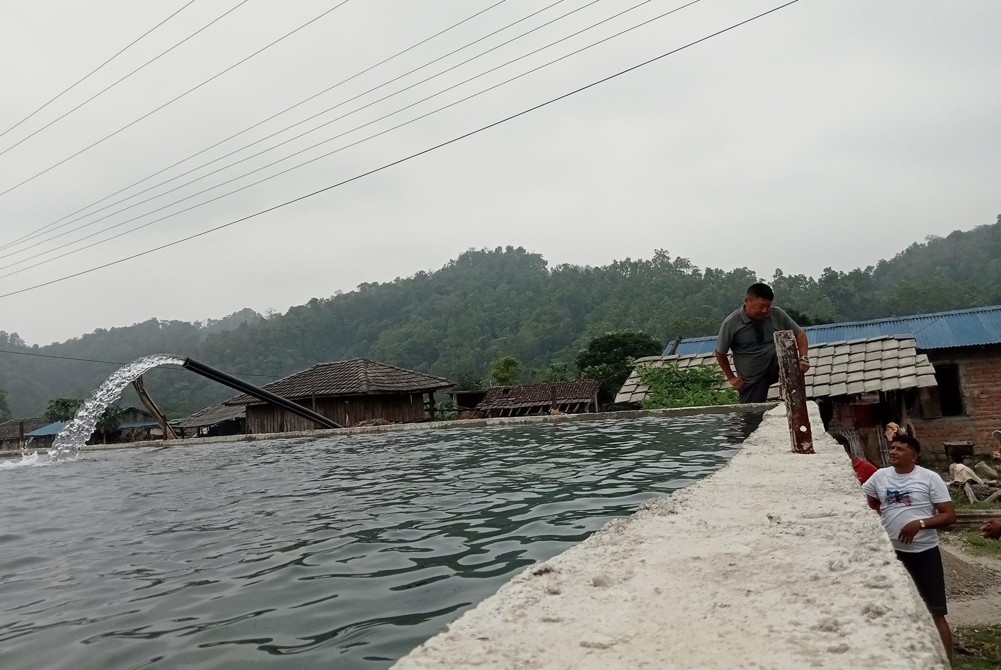 हरिहरपुरगढी क्यानखोला चिसापानिमा लिफ्ट सिचाई, किसान हर्षित