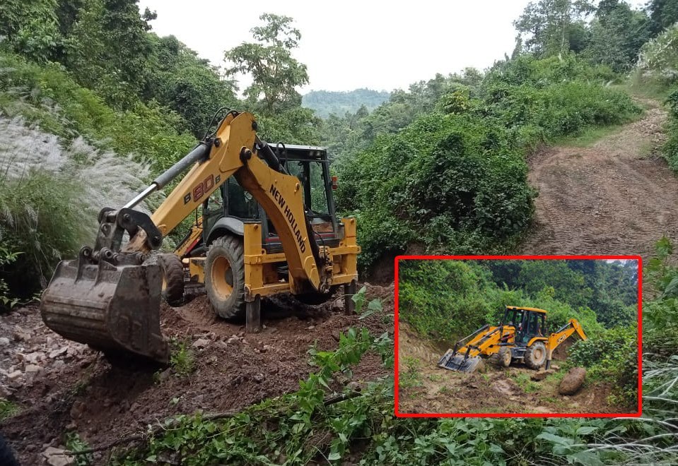 हरिहरपुरगढी गाउँपालिका प्रवेश गर्ने सबै सडक खुलाउदै