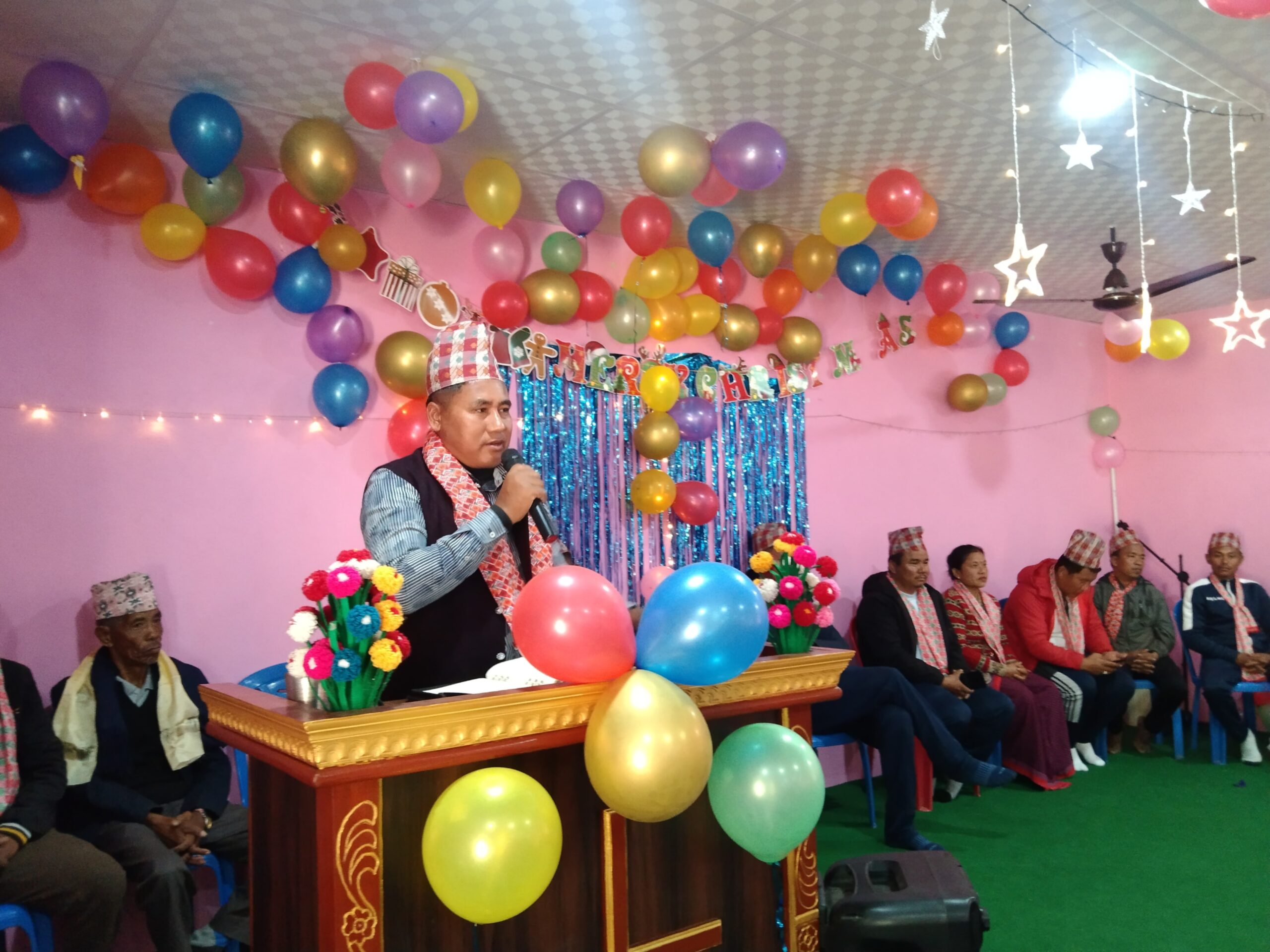 मुलुकमा गणतन्त्र आएपछि सबै धर्मले अधिकार पाएको छः अध्यक्ष घलान