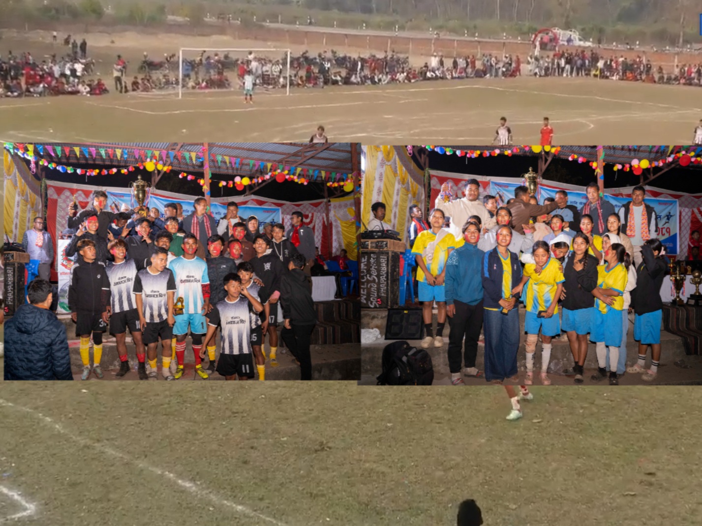 हरिहरपुरगढीस्तरीय अध्यक्ष कप फुटबल: महिलातर्फ वडा नम्बर ४ र पुरुषतर्फ ५ लाई उपाधि