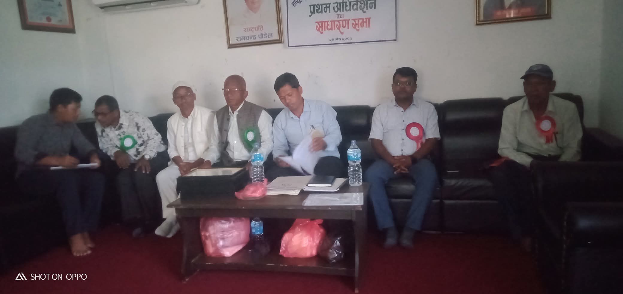 हरिहरपुरगढी स्थानीय शिक्षक समाज अध्यक्षमा नीर बहादुर मोक्तान चयन