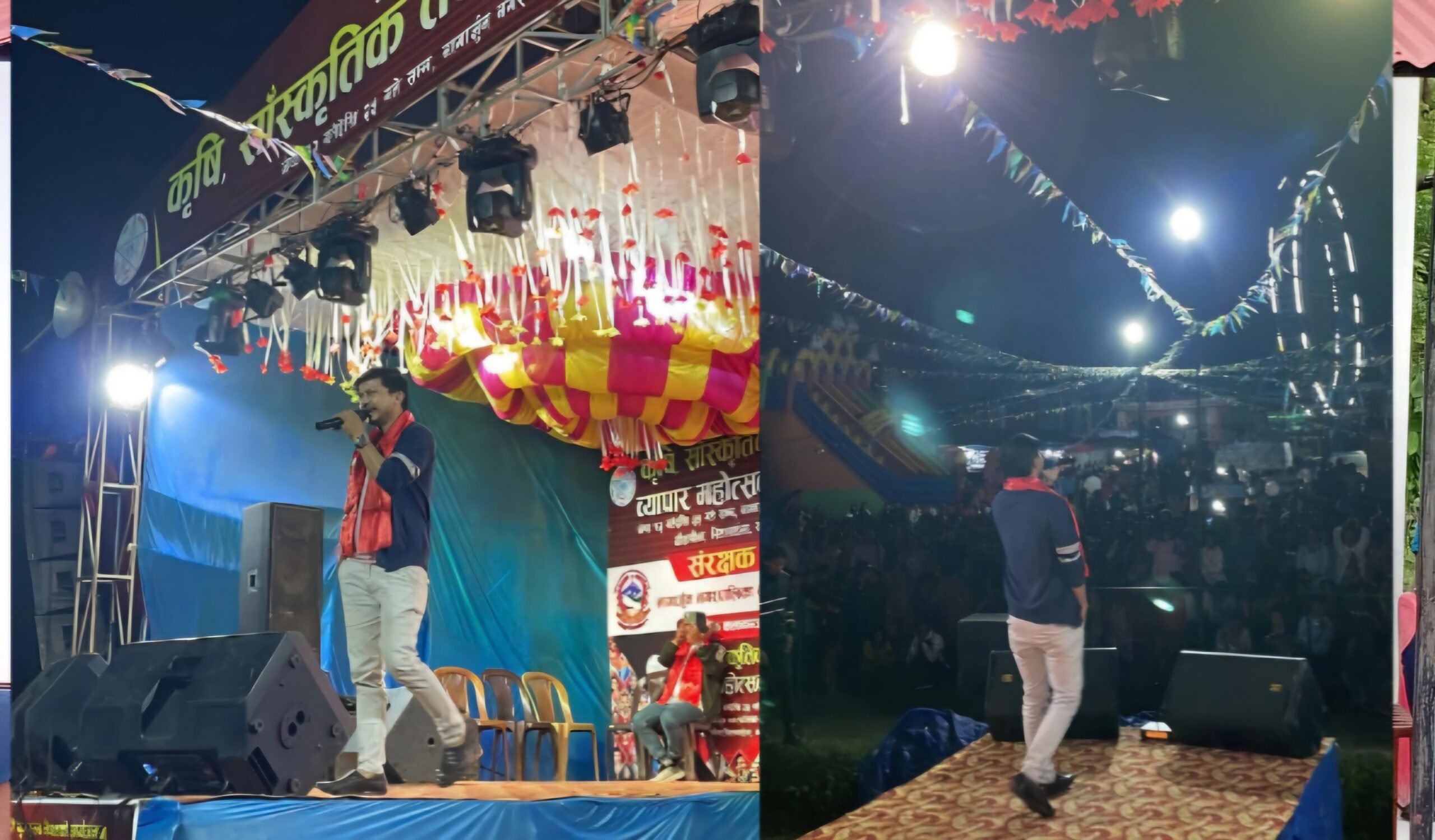दर्शक श्रोताको मन जित्दै गायक रमेश पाठक