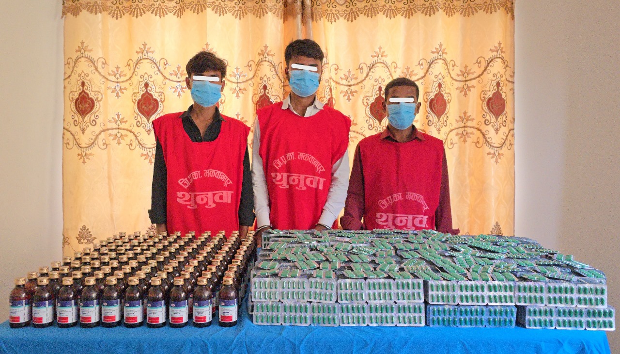 हेटौँडामा लागुऔषधसहित तीन भारतीय पक्राउ