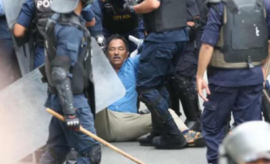 काठमाडौँमा राजावादी प्रदर्शनमा कमल थापा पक्राउ