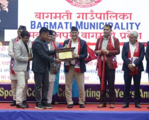 मकवानपुरको बागमती गाउँपालिका खेलकुदमा देशकै उत्कृष्ट स्थानीय तह