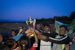 सिन्धुली जिल्ला स्तरीय U-14 छात्रा फुटबल प्रतियोगितामा जनता मावि बखफर प्रथम