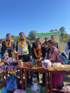 सिन्धुली जिल्ला स्तरीय छात्रा U-14 फुटबलको उद्घाटन सम्पन्न